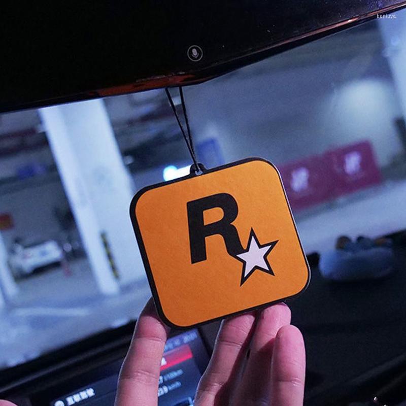 

Trend Car Fragrance R Star Long-lasting Piece Net Red Pendant Decoration Deodorization