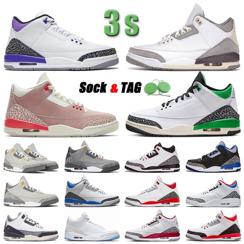 

Dark Iris Jumpman 3 Basketball Shoes Deisgner 2022 3s Retos Cardinal Fire Red Black Cat Court Purple JTH NRG White Cement UNC Knicks Rivals Lucky Green Sneakers, X46 40-47 midnight navy