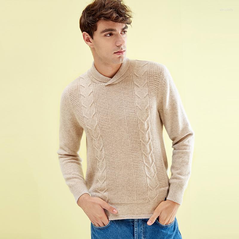 

Men' Sweaters 2022 Autumn Winter Pullover Cashmere Sweater, Picture shown