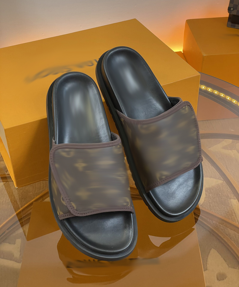 

Summer beach fashion womens lazy low heeled slippers leather letter cartoon metal canvas large 35-40 -069, Picture color