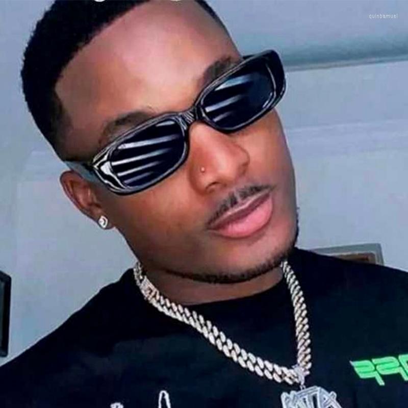 

Sunglasses Brand Designer Retro Sun Glasses Rectangle Eyeglass Trendy 2022 Black Men/Women Small Square Eyewear