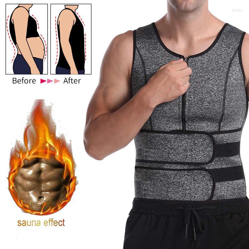 

Men's Body Shapers Men's Men Waist Trainer Fitness Shaper Vest Slimming Shirt Sauna Sweat Compression Undershirt Workout Shapewear Tank