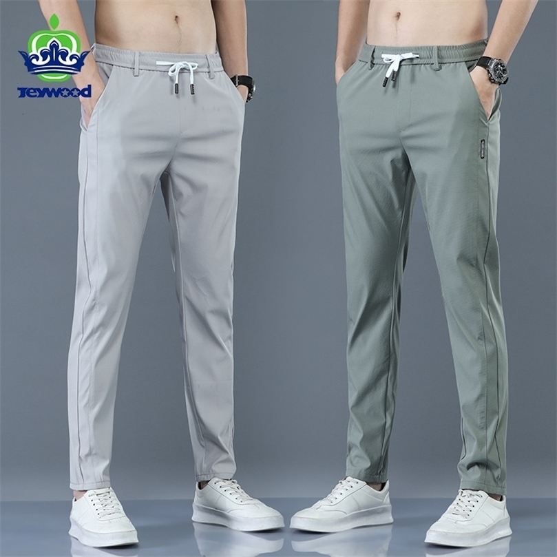 

Men's Pants Men's Trousers Spring Summer Thin Green Solid Color Fashion Pocket Applique Full Length Casual Work Pants Pantalon 221008, Black