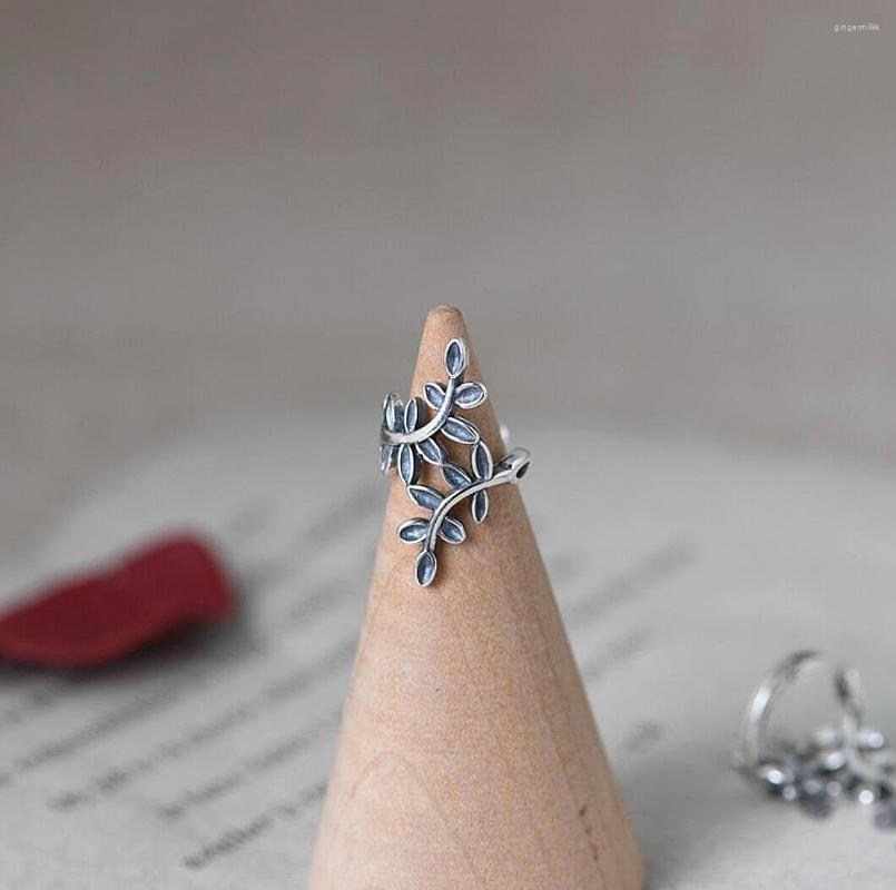 

Backs Earrings 925 Sterling Silver Branch Leaves Cuff Wrap Non-Piercing SINGLE Earring A1144