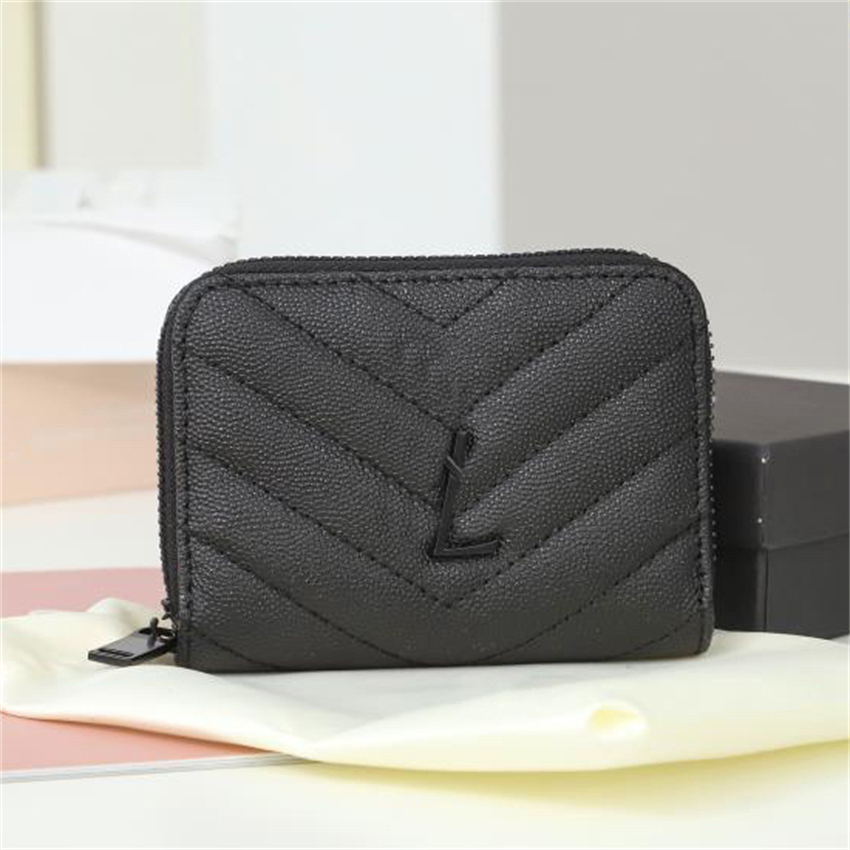 

Fashion Women Wallet Yslity Leather Single Zipper Men Long Vintage Business Card Holder Classic 01-030