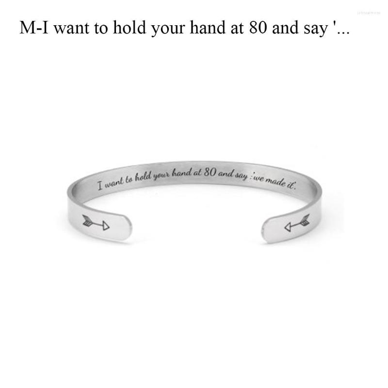 

Bangle Beadsnice 6.5cm Laser Print Spiritual Bracelets Expandable For Couple Unique Customized ID 41106