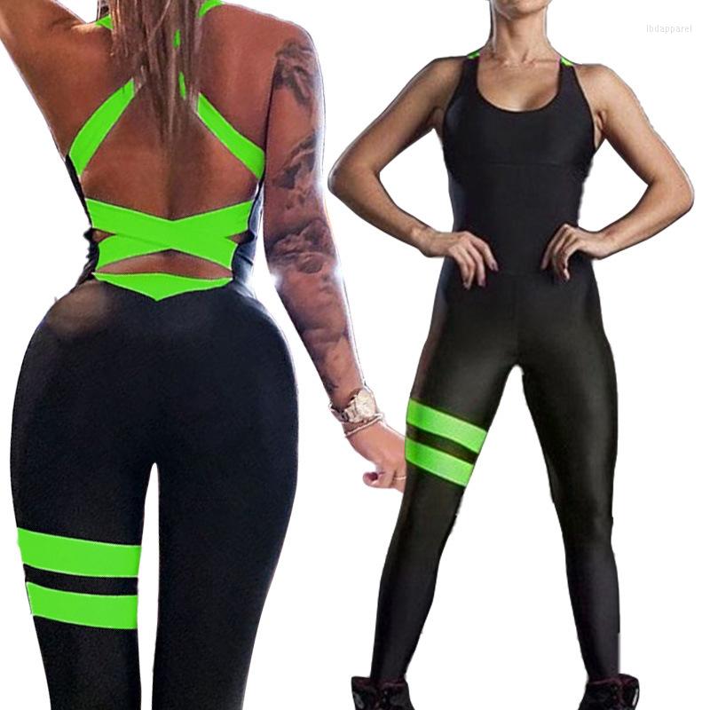 

Women' Shapers Tracksuit Yoga Onesie Pants Women Backless Sexy Corset Fitness Clothing Workout Sportswear Gym Shapewear, Green