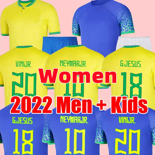 

2022 2023 bRasiL soccer jersey Camiseta de futbol BRAZILS COUTINHO football shirt RICHARLISON MARCELO PELE CASEMIRO 22 23 maillots MEN WOMEN KIDS sets uniforms, Bag