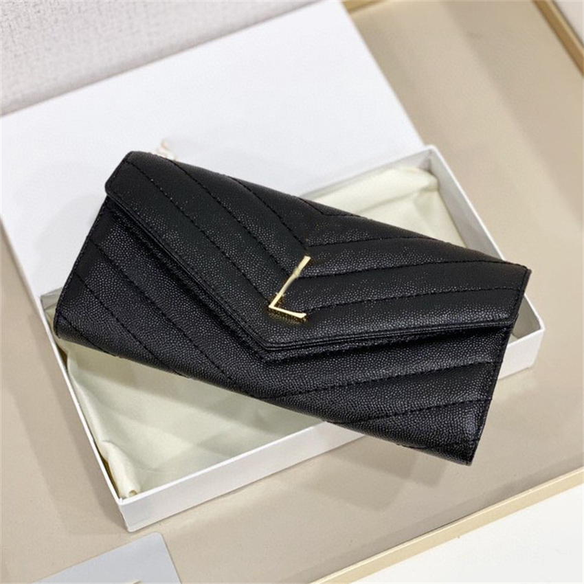 

Fashion Women Wallet Yslity Leather Single Zipper Men Long Vintage Business Card Holder Classic 01-04