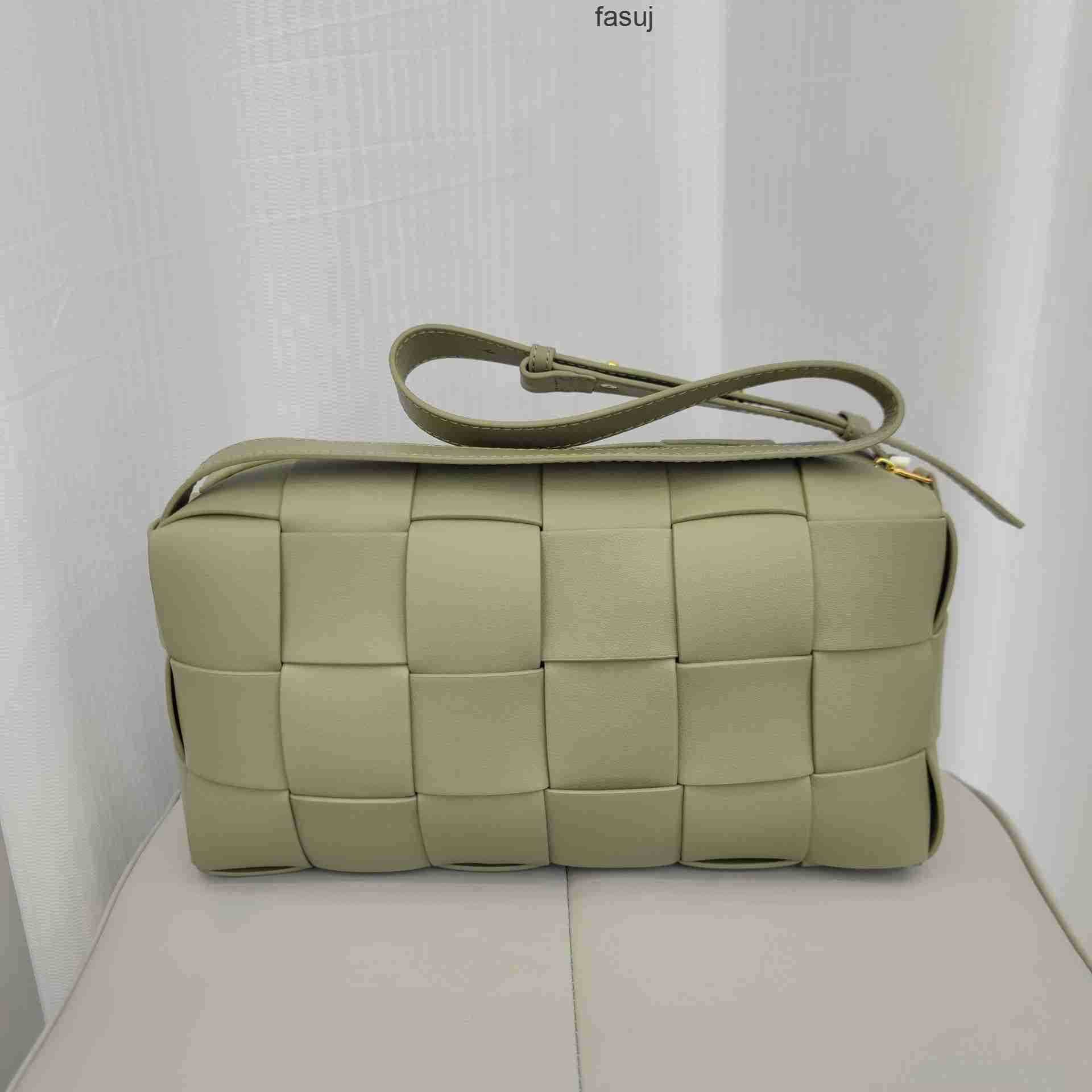 

Luxurious Designer Bottess bags Venetas Autumn and winter 2022 Korean version new hand woven pillow cow leather square fashion shoulder women, Black