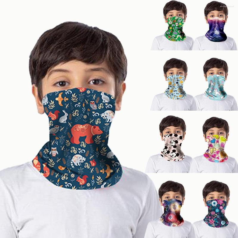 

Bandanas Children's Warm Outdoor Cycling Sports In Autumn And Winter. Amazing Magic Headscarves For Riding Collars Are Windproof