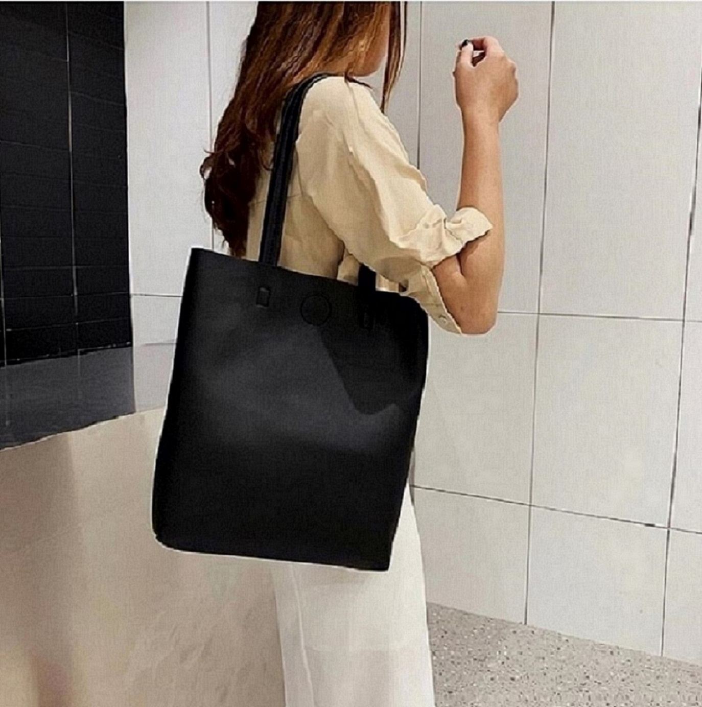 

SF SWEFRERTRET ALMA BB bag Embroidery thread embossing shell bag, Brown