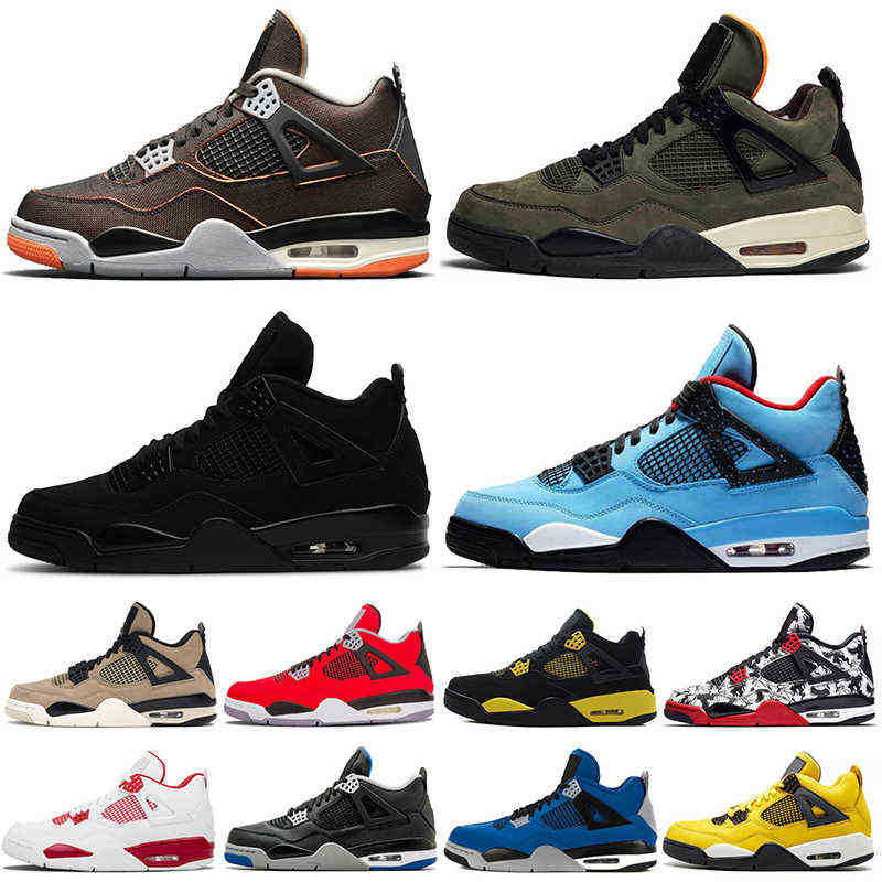 

2022 Jumpman 4 4s Outdoor Shoes Fashion Mens Women High Quality Sneakers University BlueTaupe Haze Sail Fire Red Guava Ice air JORDON jordens, 23 alternate 89 36-47