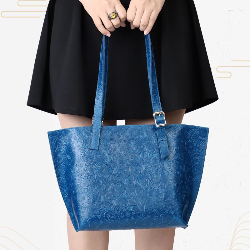 

Evening Bags 2022 Women Totes Shoulder Bag Retro Genuine Leather Handbags With Short Handles For Female Handbag Zipper, Black