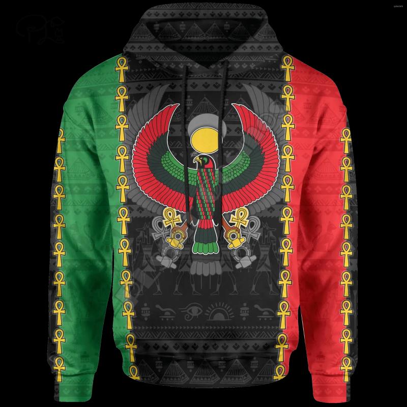 

Men's Hoodies PLstar Cosmos Africa Country Mysterious Ancient Egypt Anubis Tattoo Retro Tracksuit 3DPrint Men/Women Harajuku Funny D20