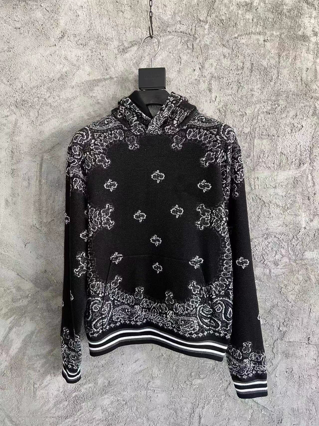 

2022 autumn black sweater men and women hoodies euro size  m l xl