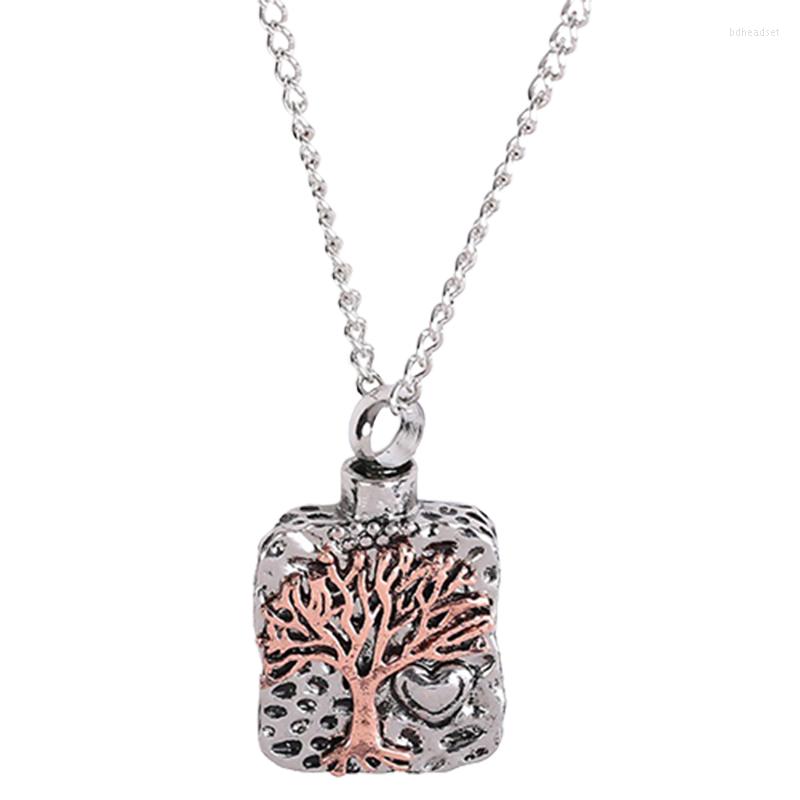 

Pendant Necklaces Fashion Tree Cremation Necklace Urn Ashes Keepsake Jewelry