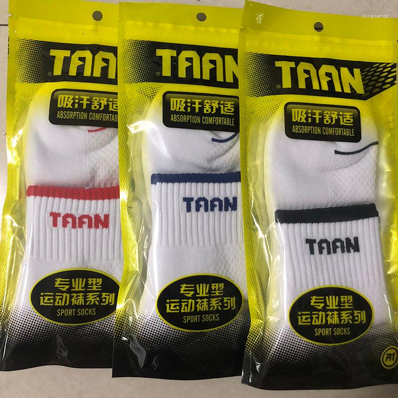 

Sports Socks 1 Pairs TAAN Men's Badminton Tennis Breathable Running, Black