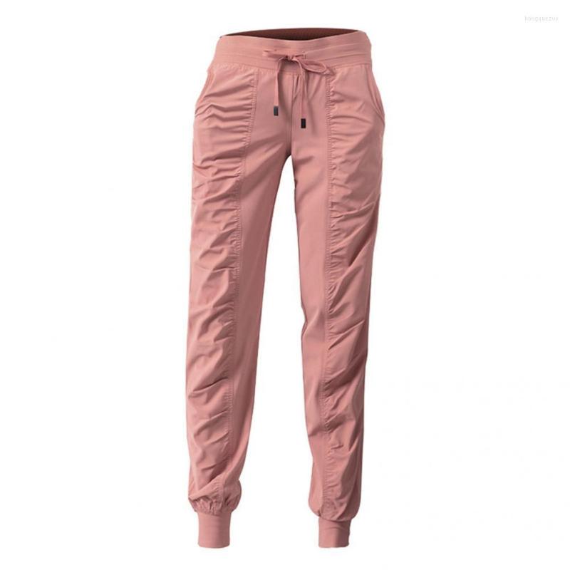 

Women's Pants Soft Fashion Elastic Waist Ankle-Tied Sweatpants Comfy Fitness Trousers For Running, Grey