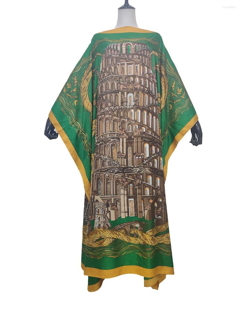 

Ethnic Clothing Traditional Middle East Plus Size Batwing Sleeve Silk Kaftan Beautiful Floral 2022 Kuwait Summer Bohemian BouBou