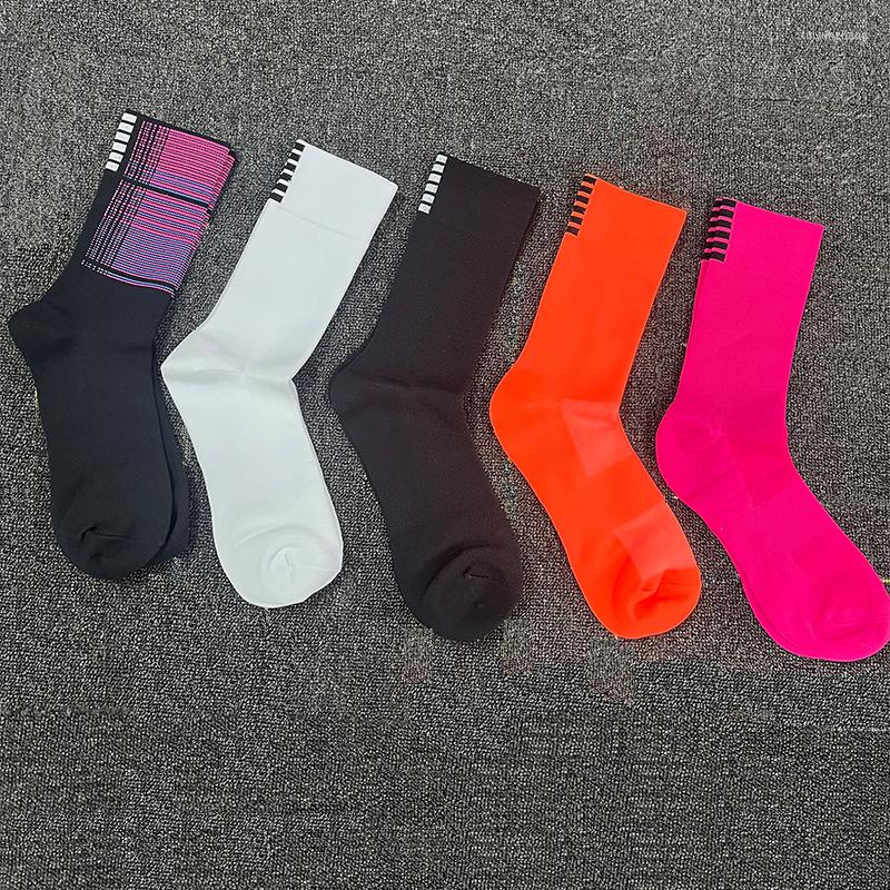 

Sports Socks Cycling Sock Profession Racing MTB Bike Pure Cotton Breathable Elasticity For Men And Women Cyclist, White