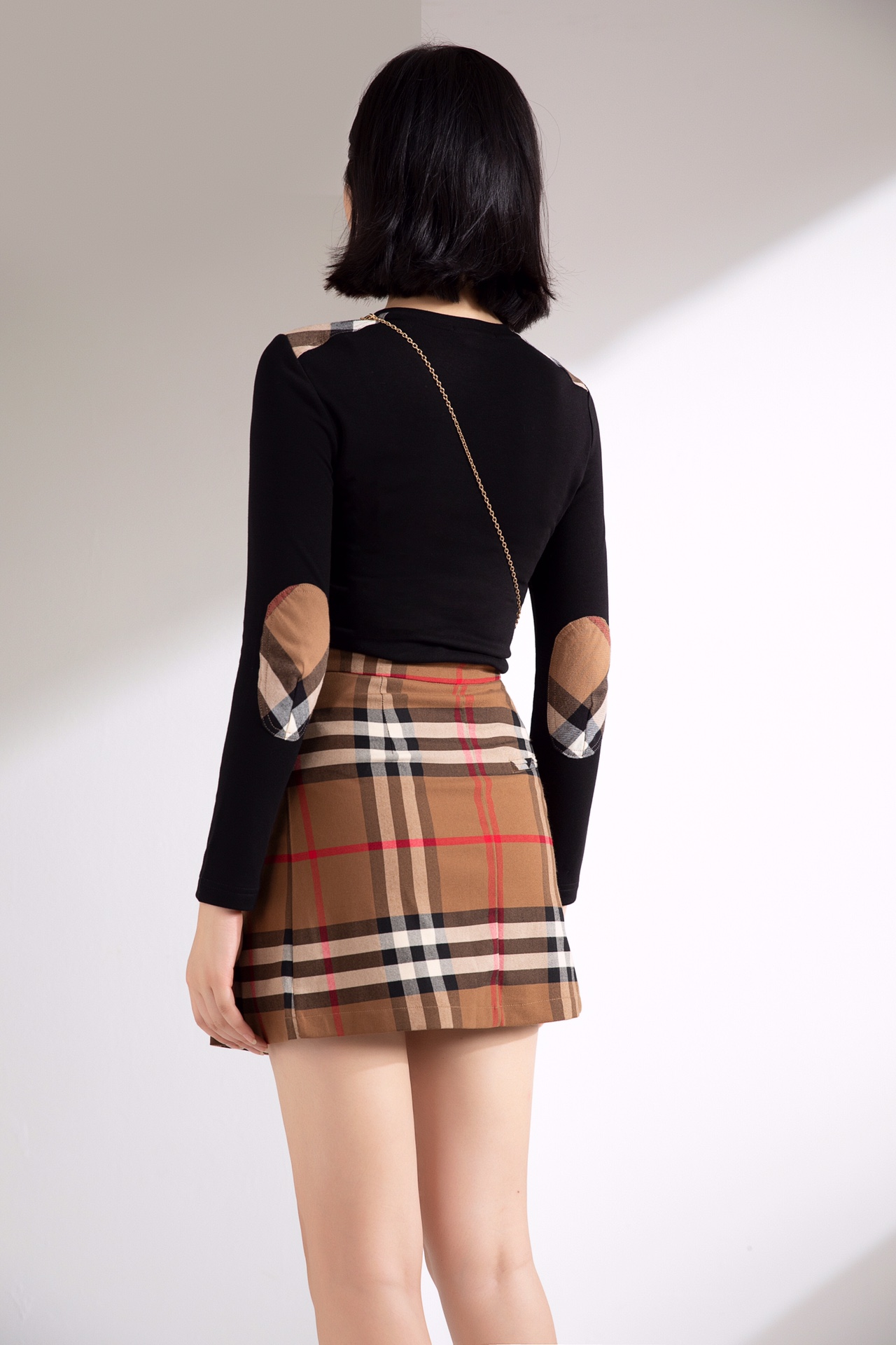 

Knits Women's Top Slim Long Sleeve Round Neck Pullover Fashion Printing Top Knitted Fabric Elastic Casual Touch Soft 2022, White