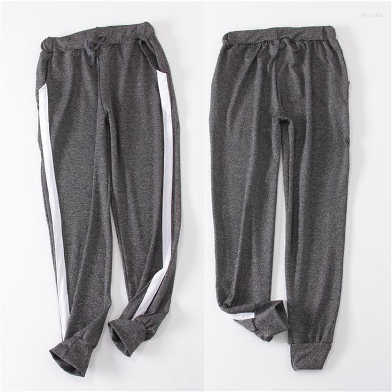 

Women's Pants Gowyimmes Big Size Women Harem Casual Black Gray Pant Harajuku Female Ankle-length Trousers Leggings PD074