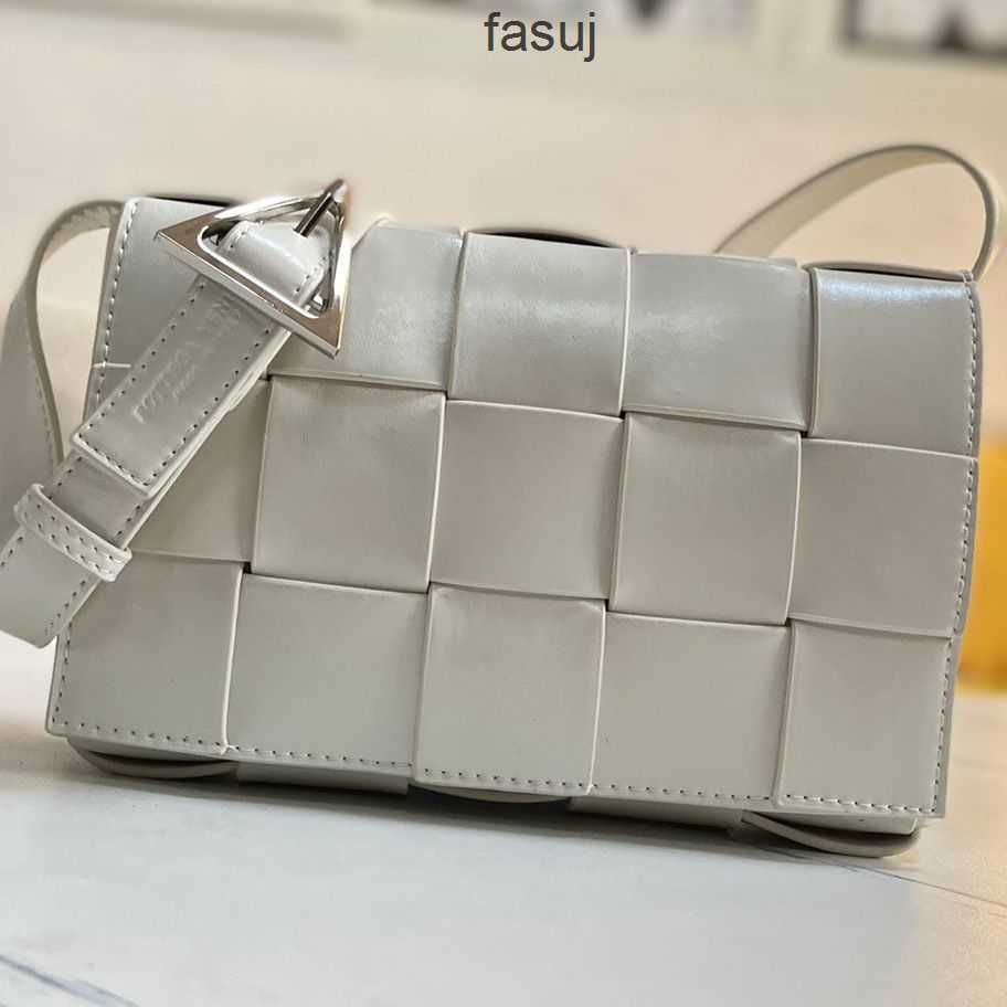 

Fashion Ladies Bottess bags Venetas 2022 new versatile square woven women's ins cowhide messenger magic cube single shoulder splicing hand, Sky blue