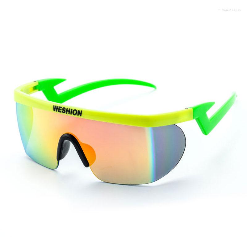 

Sunglasses Men Sport Outdoor Oversize Coating Mirror Goggles Male Driving Climbing Hiking Glasses