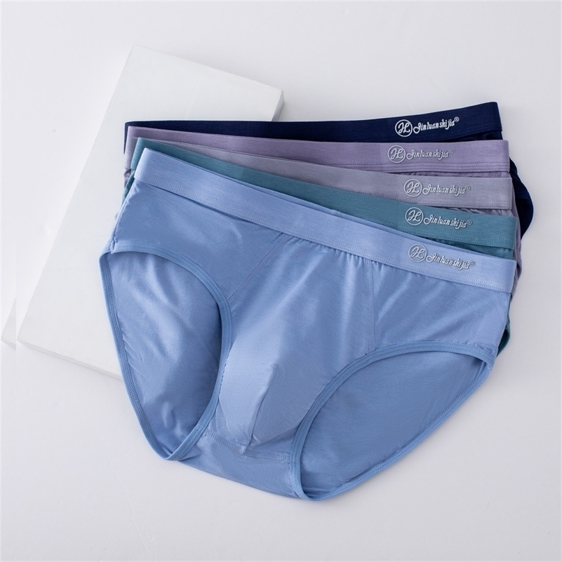 

Underpants 5PCS ultra thin comfortable underwear men s briefs 221008