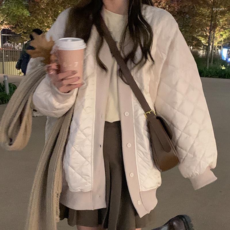 

Women's Down Jacket Korean Loose Design Cotton Winter Style Rachel, Black