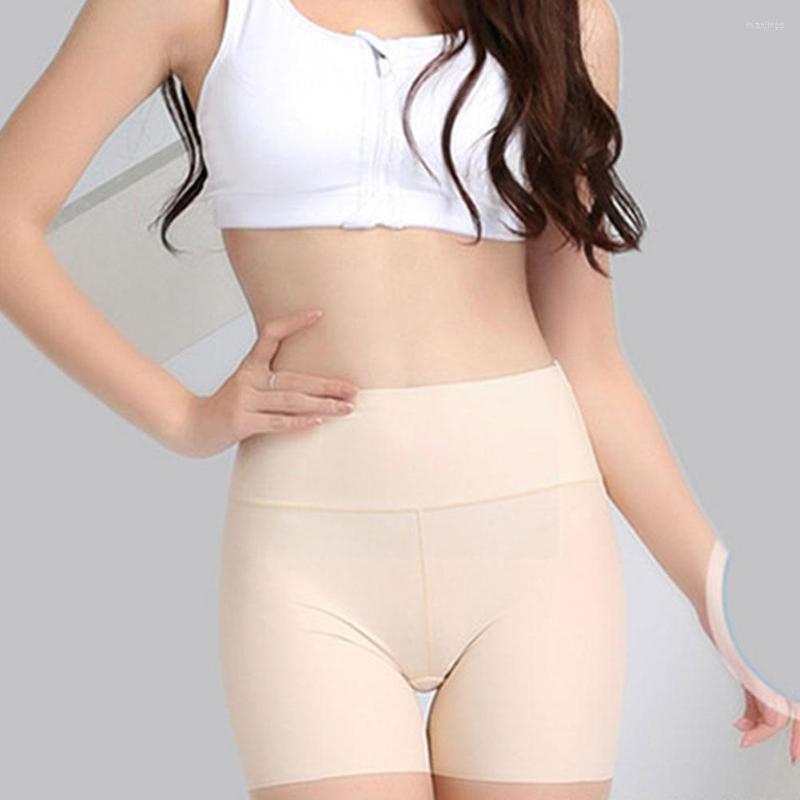 

Women's Panties Women's Leggings Anti-empty Color Safety Pants Silk Lift Abdomen Summer And Hip Seamless Ice T4V1, Champagne