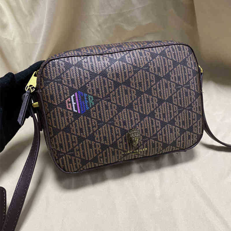 

Kurt Bags Eagle Head Camera Bag Counter Picks Up Leaks Printed bags Women Versatile One Shoulder Diagonal Small Square 220715Zhouzhoubao123, No bag