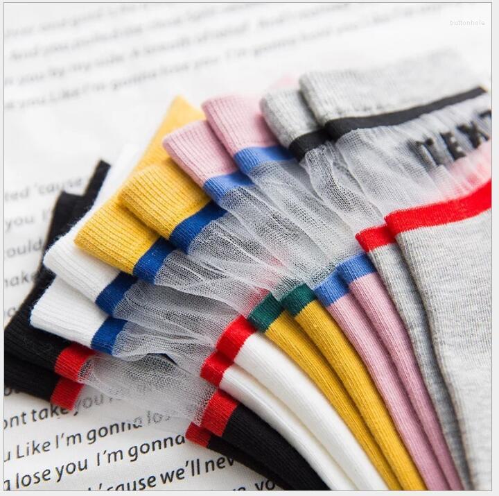 

Women Socks 2022 Original Spring Card Silk Cotton Stitching Tube Letter Personal Breathable Shoes, Beige