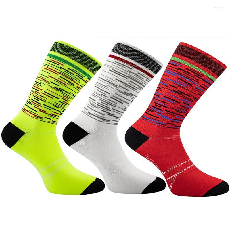 

Sports Socks Style Cycling Breathable Outdoor Bike Baketball Men Women Running Footwear, 13