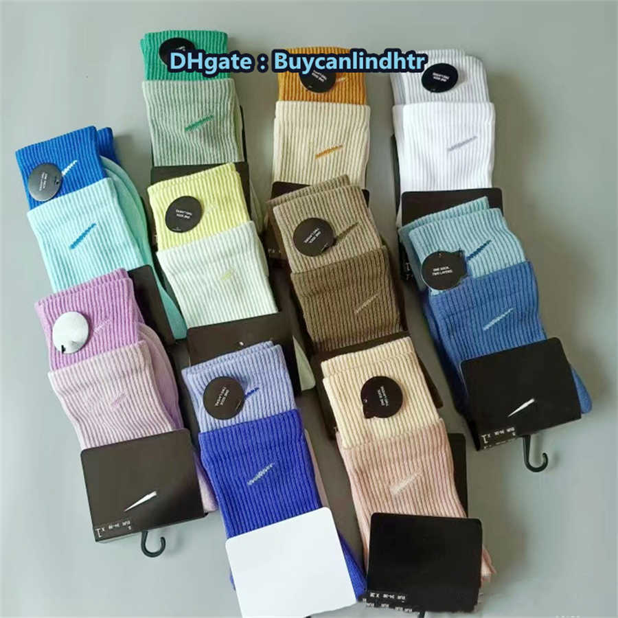 

DHL womens sock Fashion Women and Men High Quality Breathable Cotton Sports Socks Wholesale Multicolor Can be mixed running classic, 11