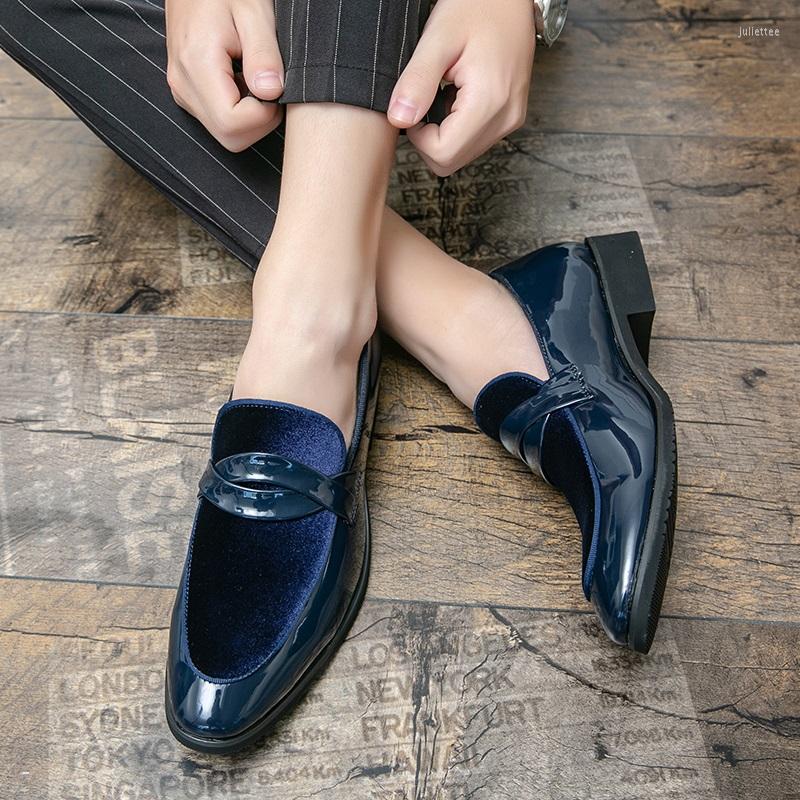 

Dress Shoes Mens Casual Men's Loafers Big Size For Men Trend Skin Handmade Leather Formal Gentle, Black