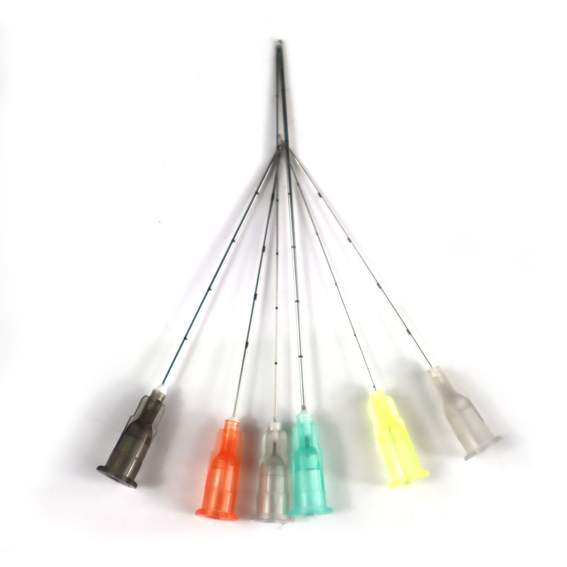 

Flexible Disposable micro blunt tip canula cannula needle for fillers