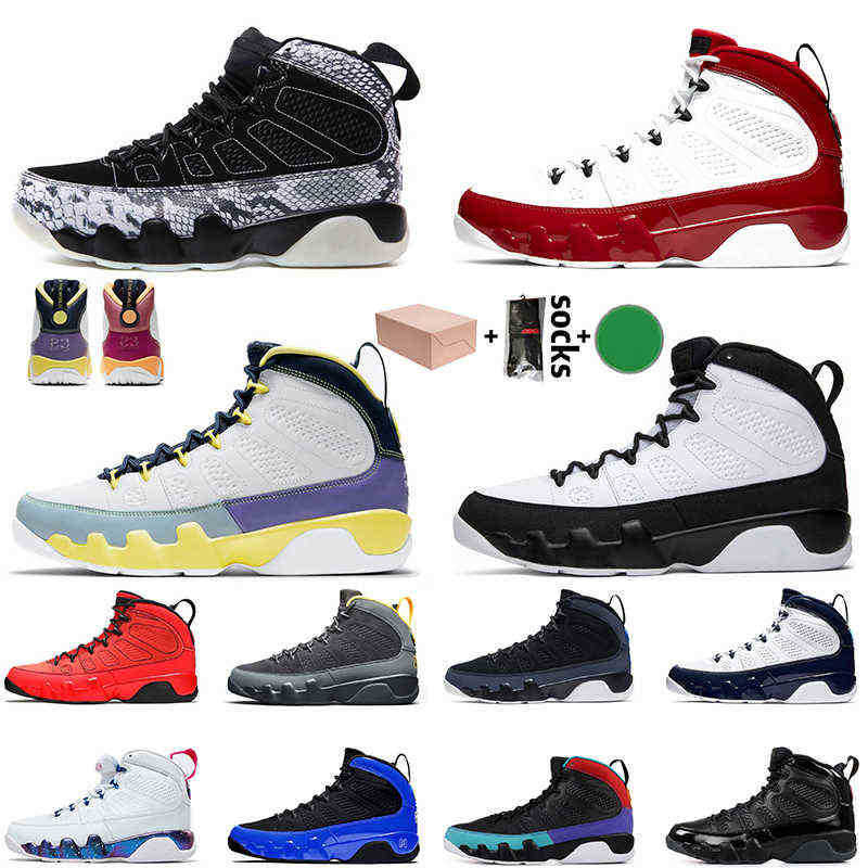 

With Box Men Women Jumpman 9 9s Outdoor Shoes Chile Red University Blue Change The World Sneakers Oregon Ducks Sports Trainers air JORDON jordens, Item20 black glitter 40-47