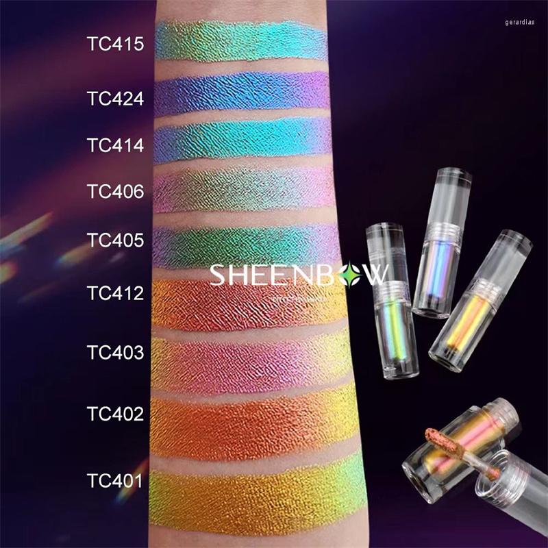 

Eye Shadow Aurora Multi Chrome Eyeshadow Pigments Long Lasting Chameleon Peacock Galaxy Glitter Liquid, Tc424