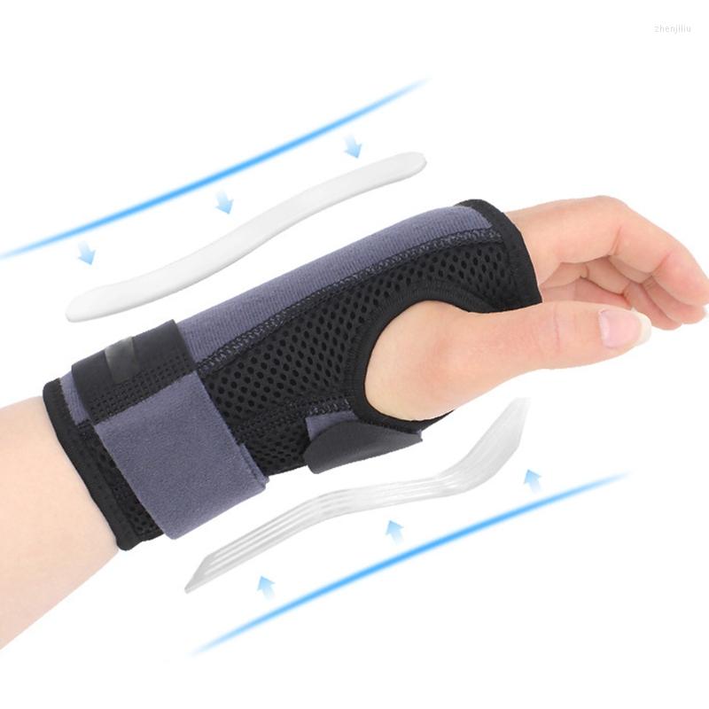 

Wrist Support Brace Carpal Tunnel Hand Compression Wrap Fitted Stabilizer For Injuries Pain Relief, Right
