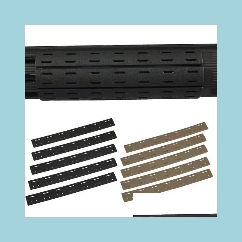 

Tactical Accessories 5Pcs/Set Tactical Bcm Keymod M-Lok Mount Panel Kit Hunting Ar15 Rail Er Fit Weaver Picatinny Accessories Drop De Dhz2D