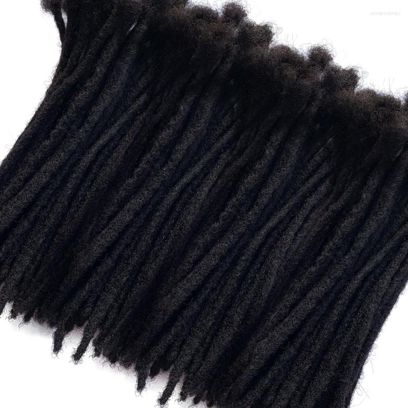 

Human Hair Bulks Dreadlock Extensions Made From Handmade Permanent Loc For Men/Women It Can Be Dyed Curled And Bleache