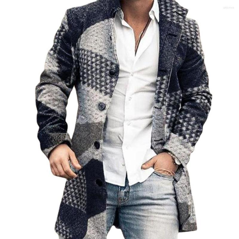 

Men's Jackets Jacket Men Spring 2022 Wool Clothing Casual Fashion Coat Mens Leisure Overcoat Male Coats Windbreaker For, Blue