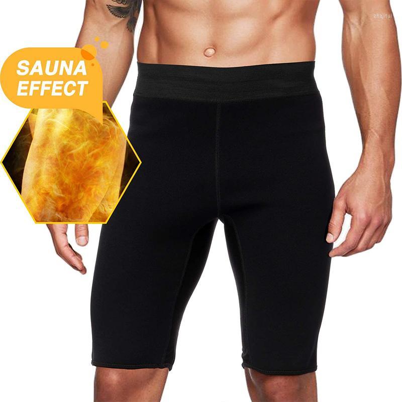 

Men' Body Shapers Men' Sweat Sauna Pants Men Neoprene Slimming Fitness Workout Shaper Shorts Weight Loss Athletic Gym Sportwear