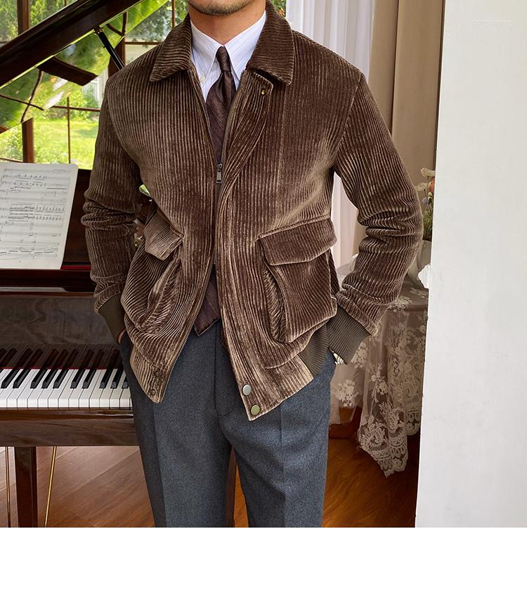 

Men's Jackets Vb370 Fashion Men's Coats & 2022 Runway Luxury European Design Party Style Clothing, Dark grey