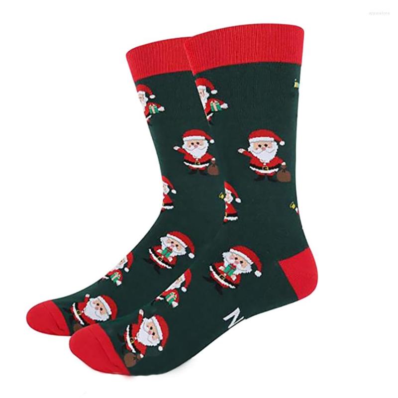 

Men's Socks Sale Christmas Father Letter Print Unisex Santa Crew Happy Dress