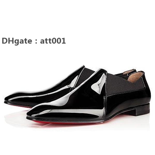 

Red-Bottoms sandals Christians Luxury fashions brand red men spike shoes causal loafers low top sneakers designer flats dress party w YHD, As picture show