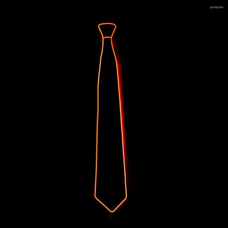 

Bow Ties Creatively Light Up LED Flashing Striped Glowing EL Tie Luminous Necktie Club Cosplay