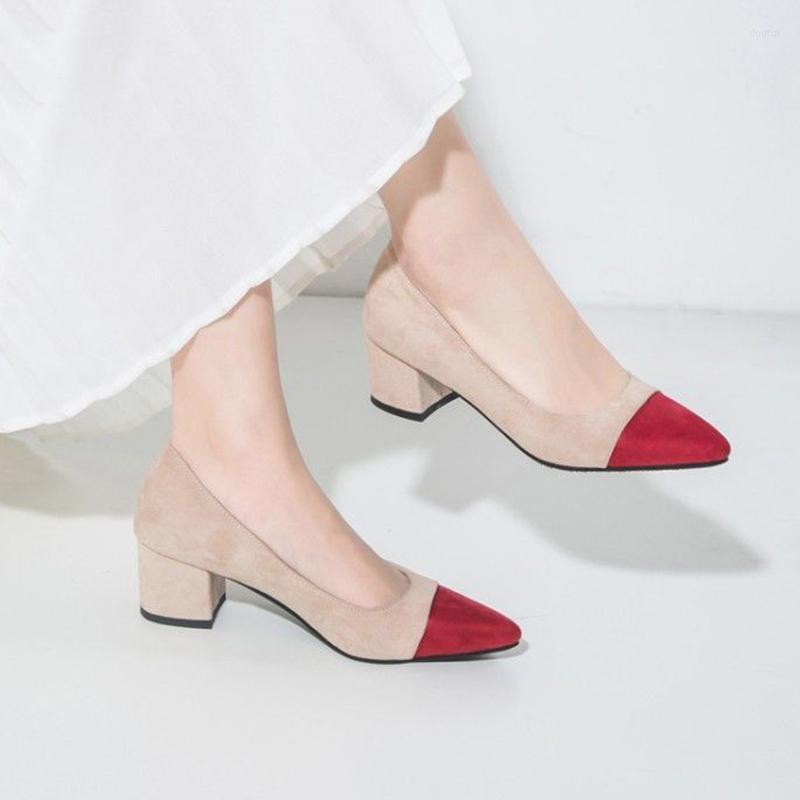 

Dress Shoes Single Shoe Women's 2022 Spring And Autumn Large High Heels Casual Korean Fashion Fairy, Black